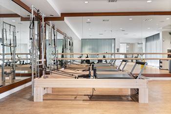 Pilates and yoga studio